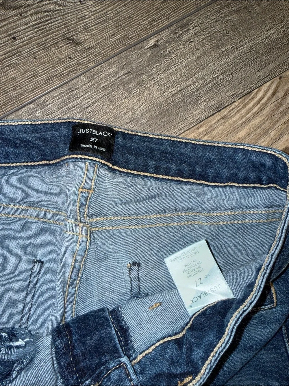 Just Black Size 27 Pre-Owned